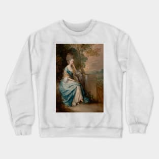 Portrait of Anne, Countess of Chesterfield by Thomas Gainsborough Crewneck Sweatshirt